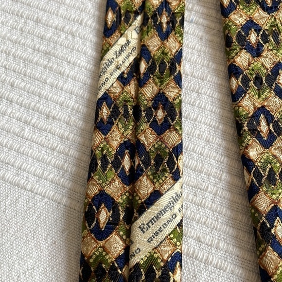 ERMENEGILDO Zegna Silk Tie - Picture 5 of 7
